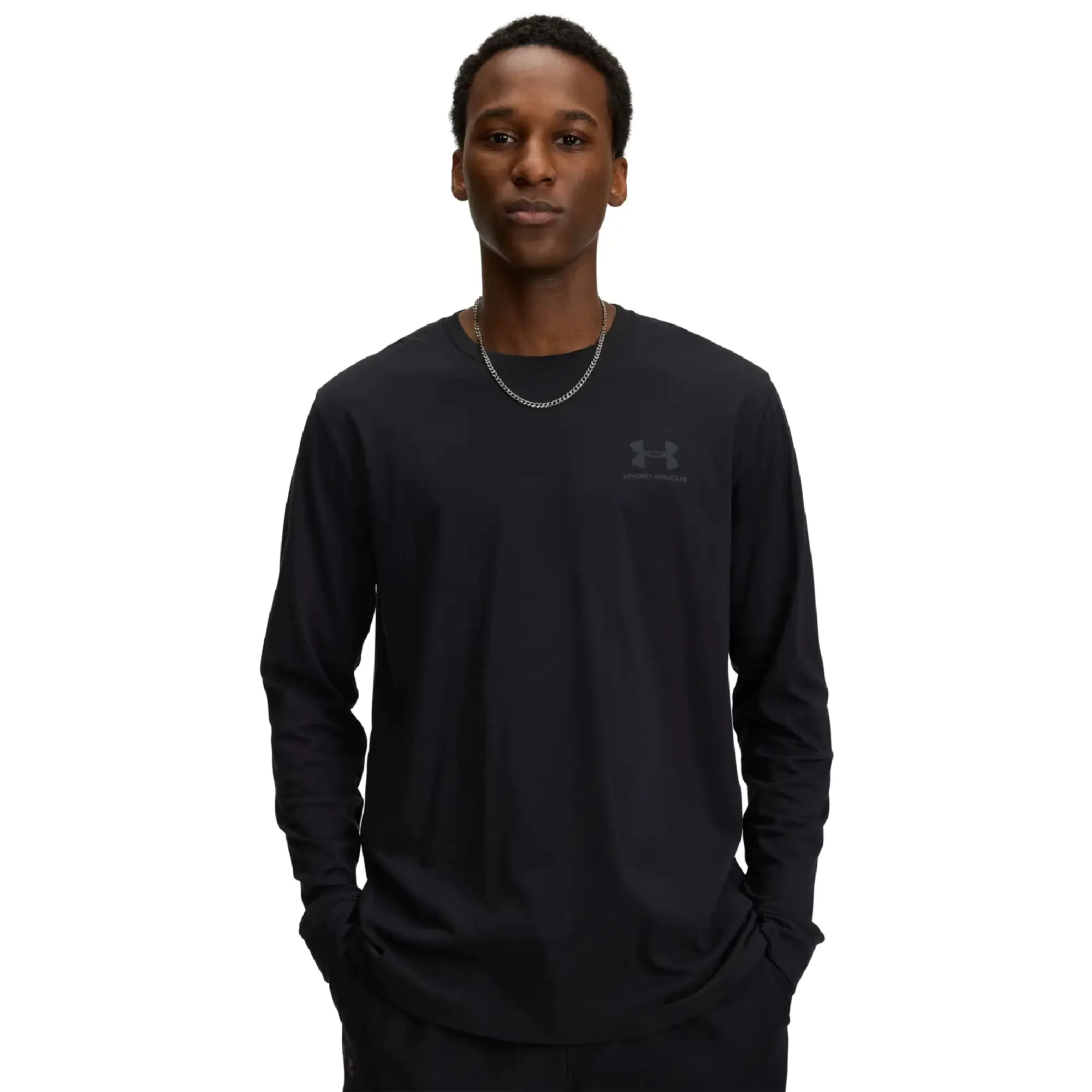 T-shirt à manches longues UA Sportstyle Left Chest