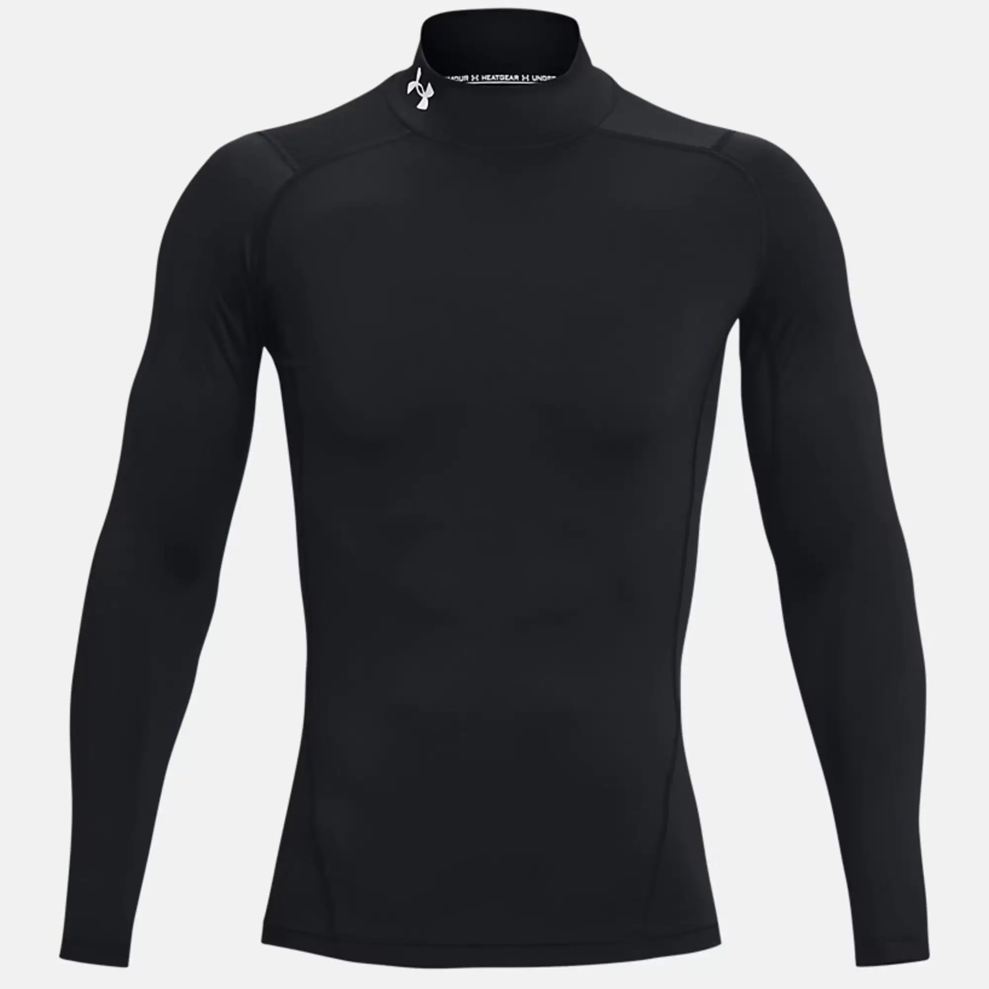 T-shirt à manches longues HeatGear Compression Mock