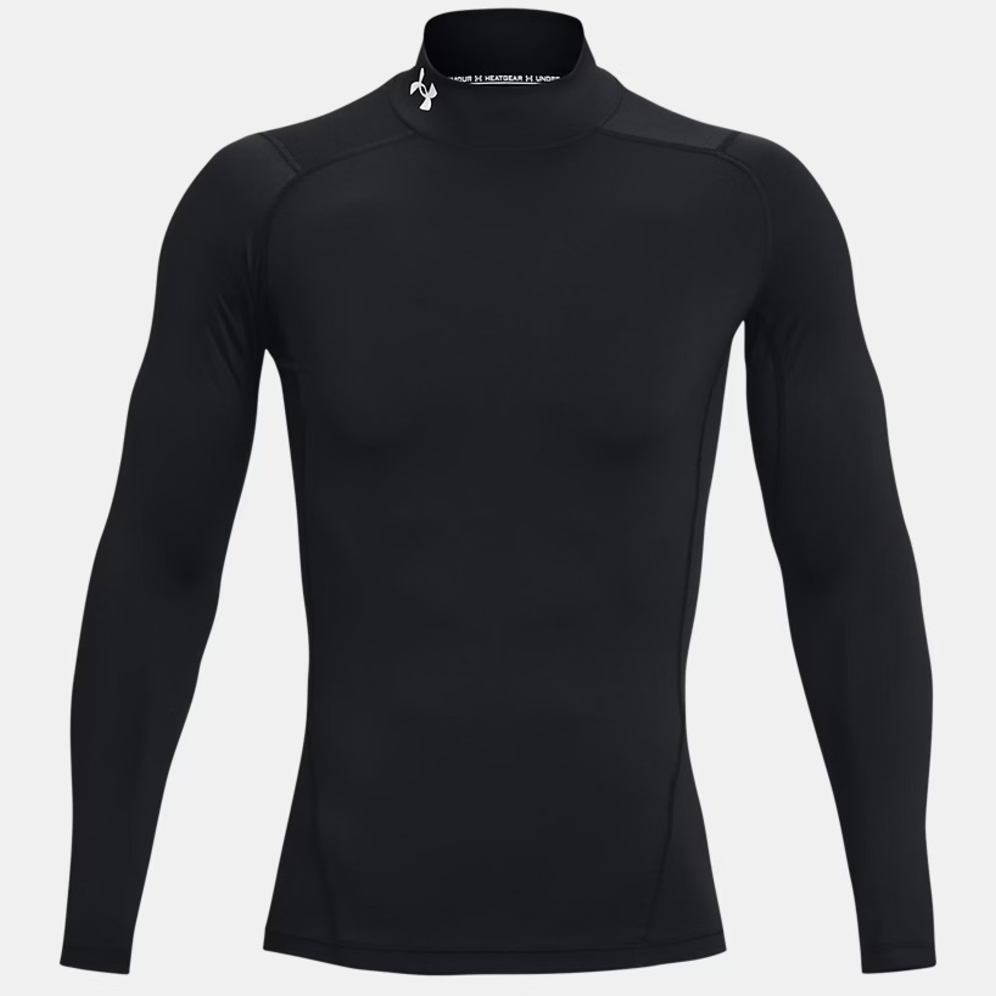 T-shirt à manches longues HeatGear Compression Mock