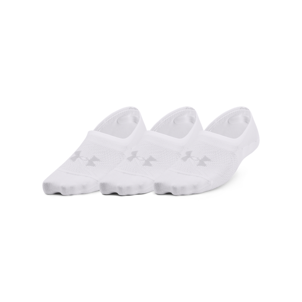 Lot de 3 paires de chaussettes basses doublées UA Breathe Lite Ultra