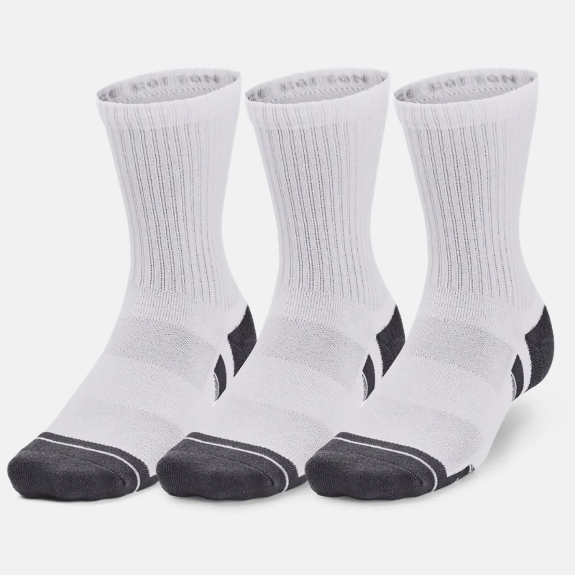 Chaussettes mi-hautes UA Performance (Lot de 3 paires)
