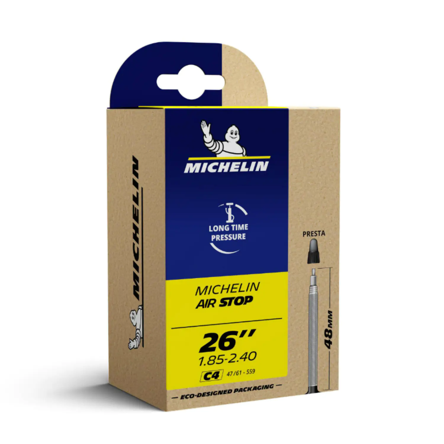 Chambre à air Michelin C4 AIRSTOP 47/61x559 ST 48