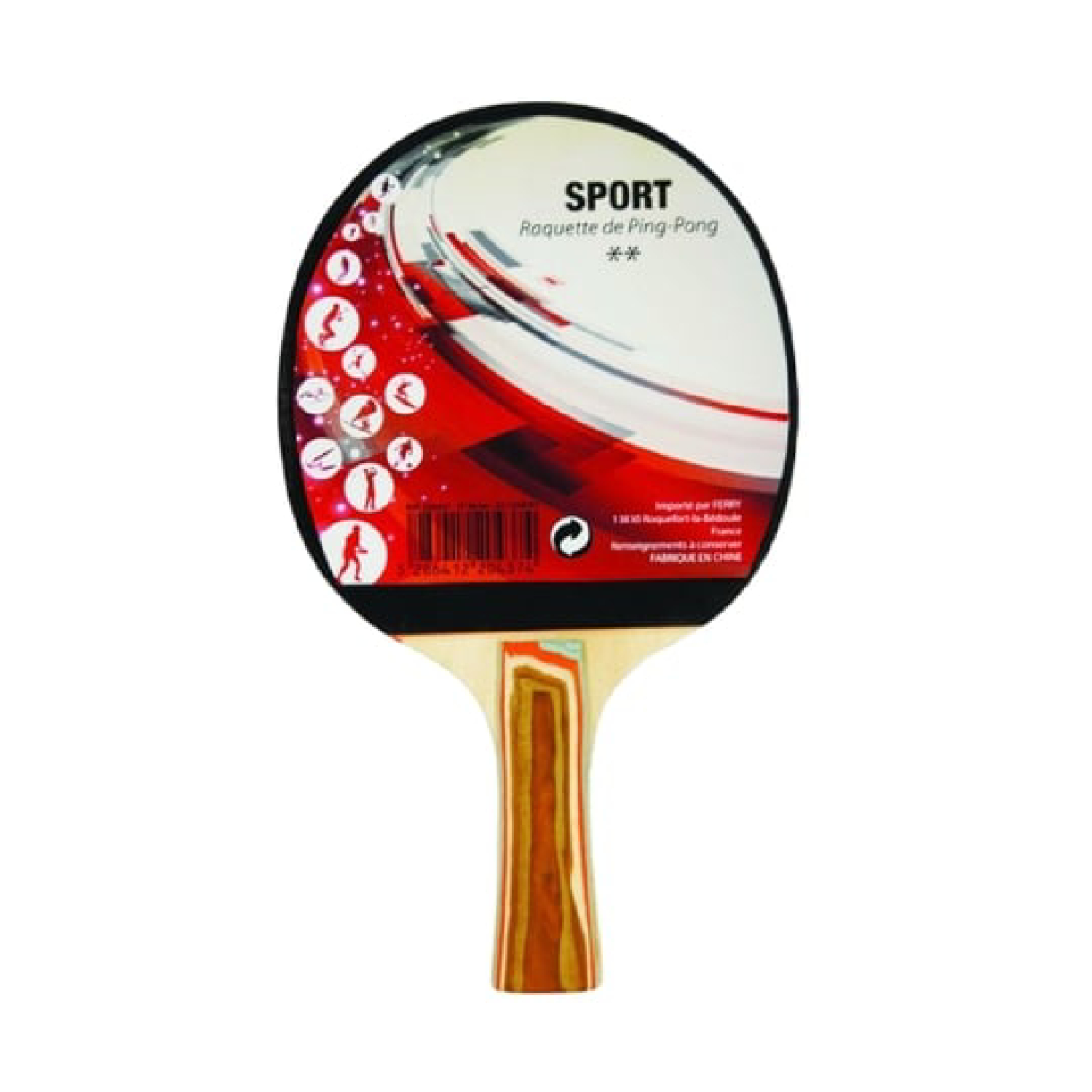 Raquette Ping Pong 2 Etoiles