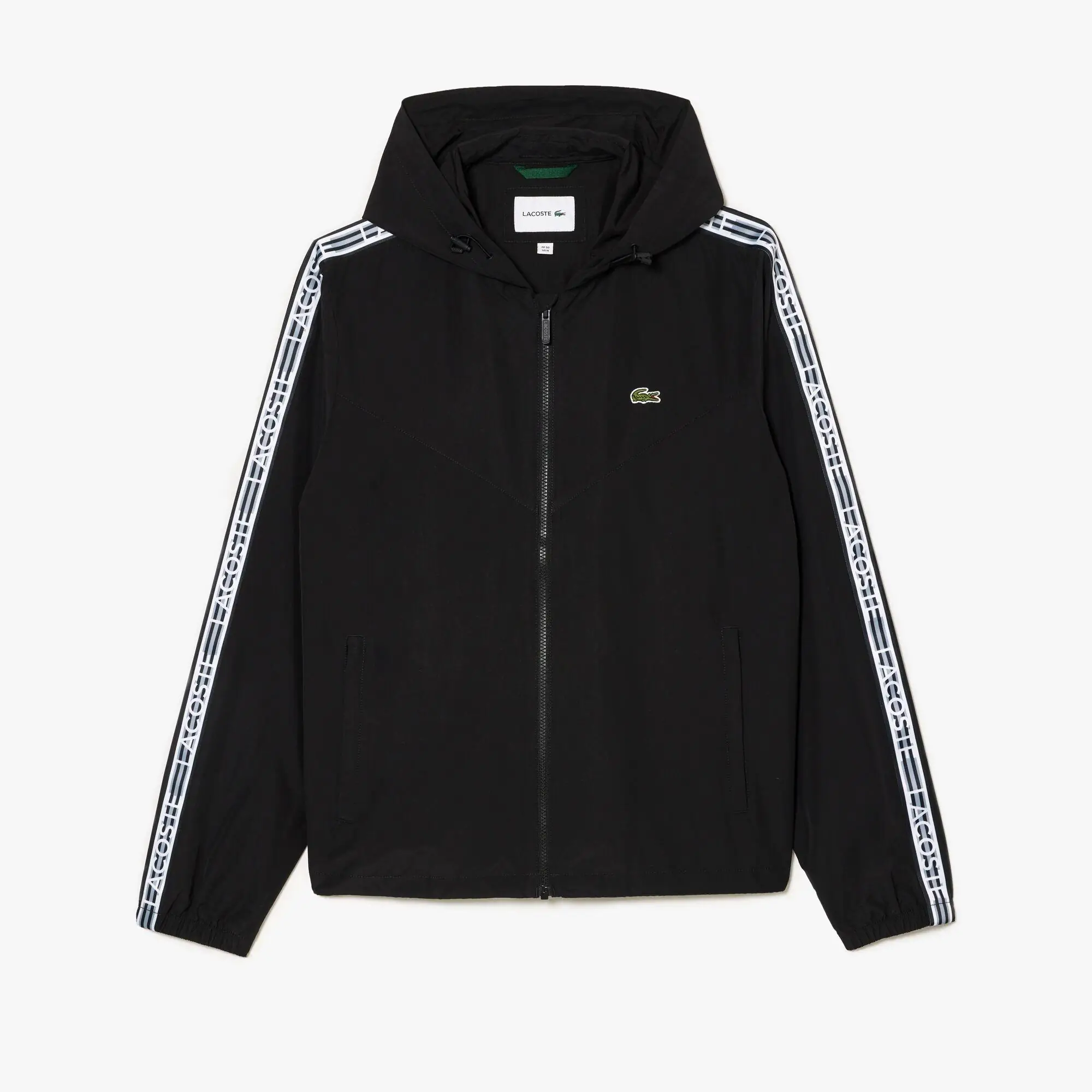 Veste courte de survêtement en polyester recyclé
