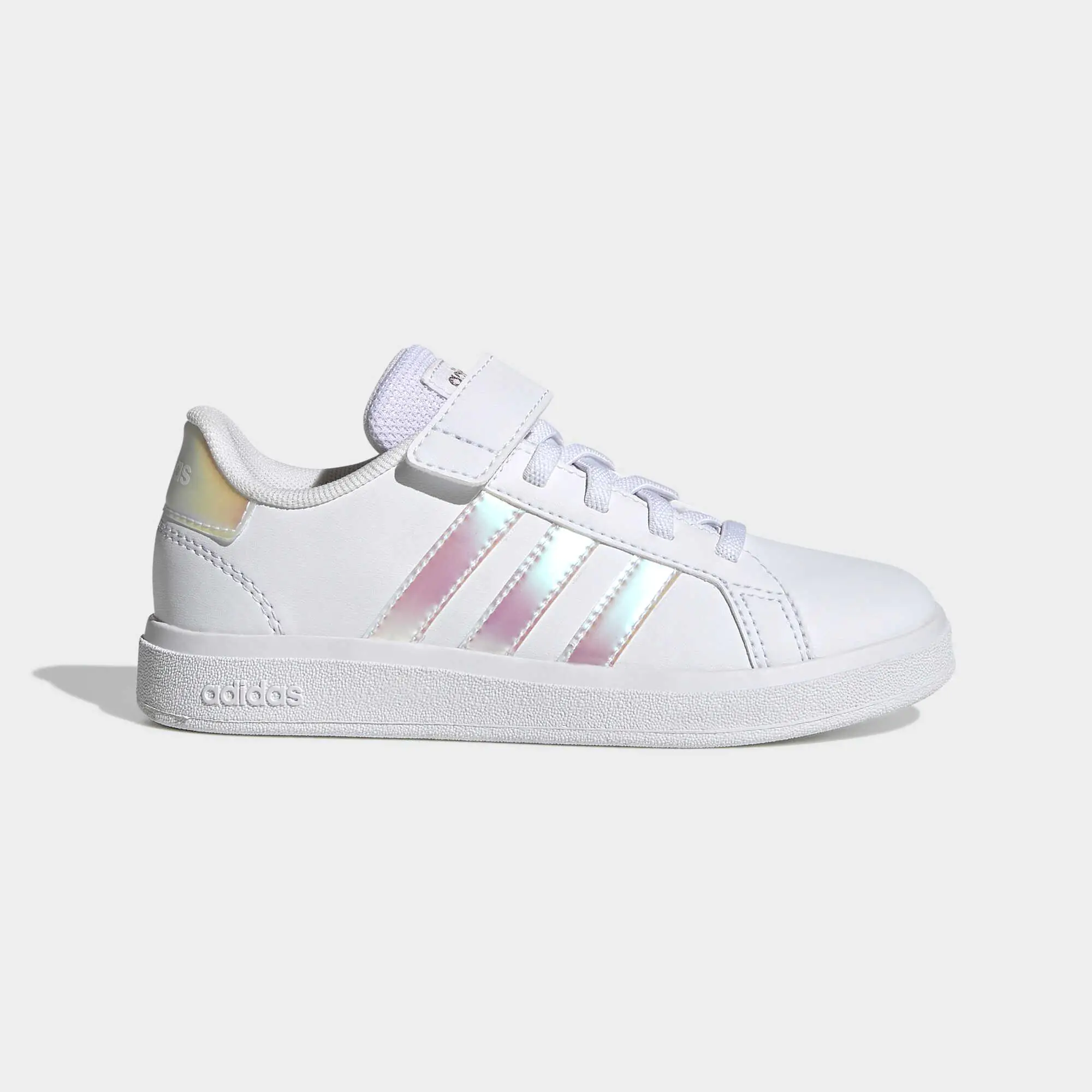 Chaussure à lacets élastiques et scratch sur le dessus Grand Court Lifestyle Court