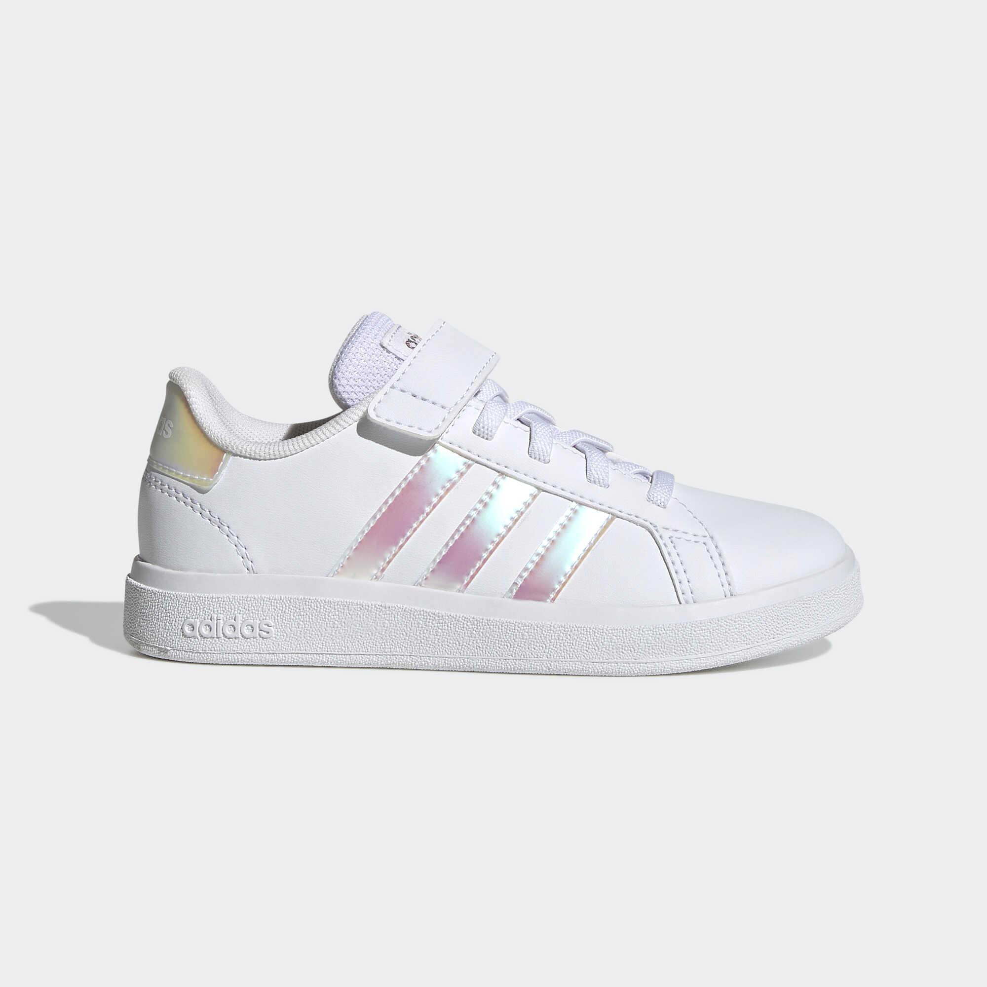 Chaussure à lacets élastiques et scratch sur le dessus Grand Court Lifestyle Court