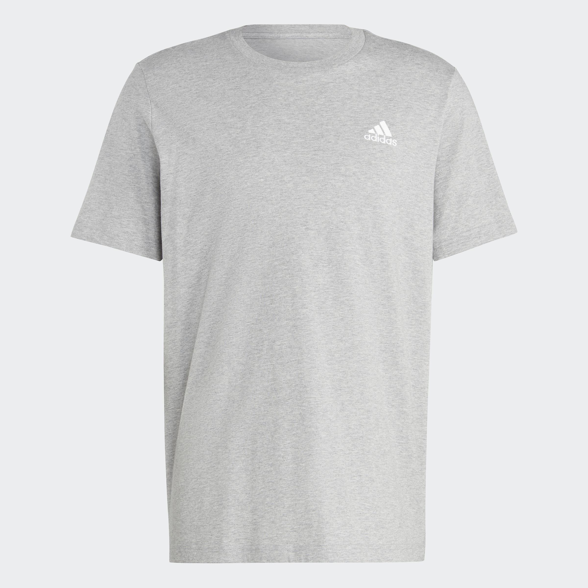 T-shirt en jersey à petit logo brodé Essentials