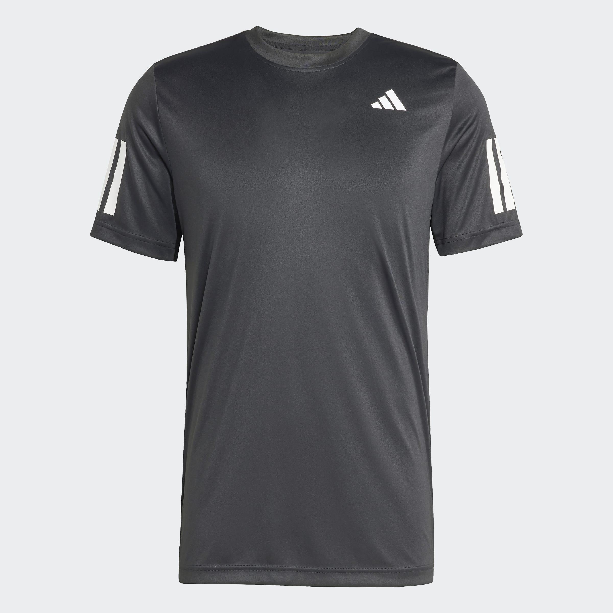 T-shirt Club Tennis Climacool 3 bandes