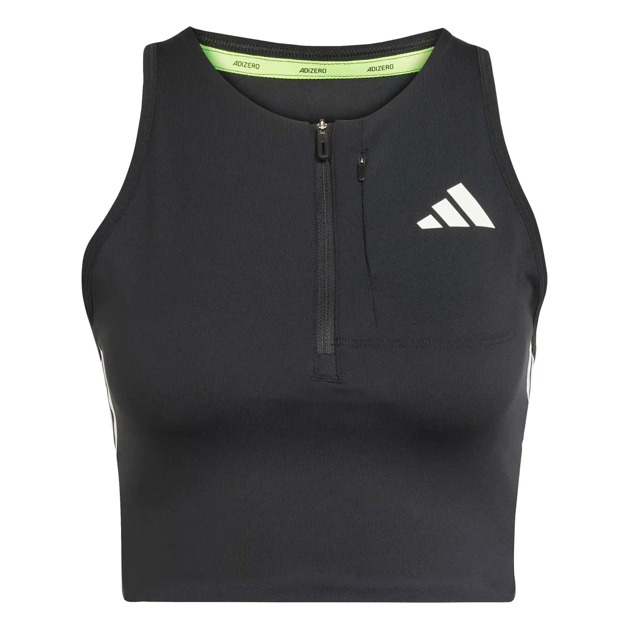 Crop top de running poche gel Adizero