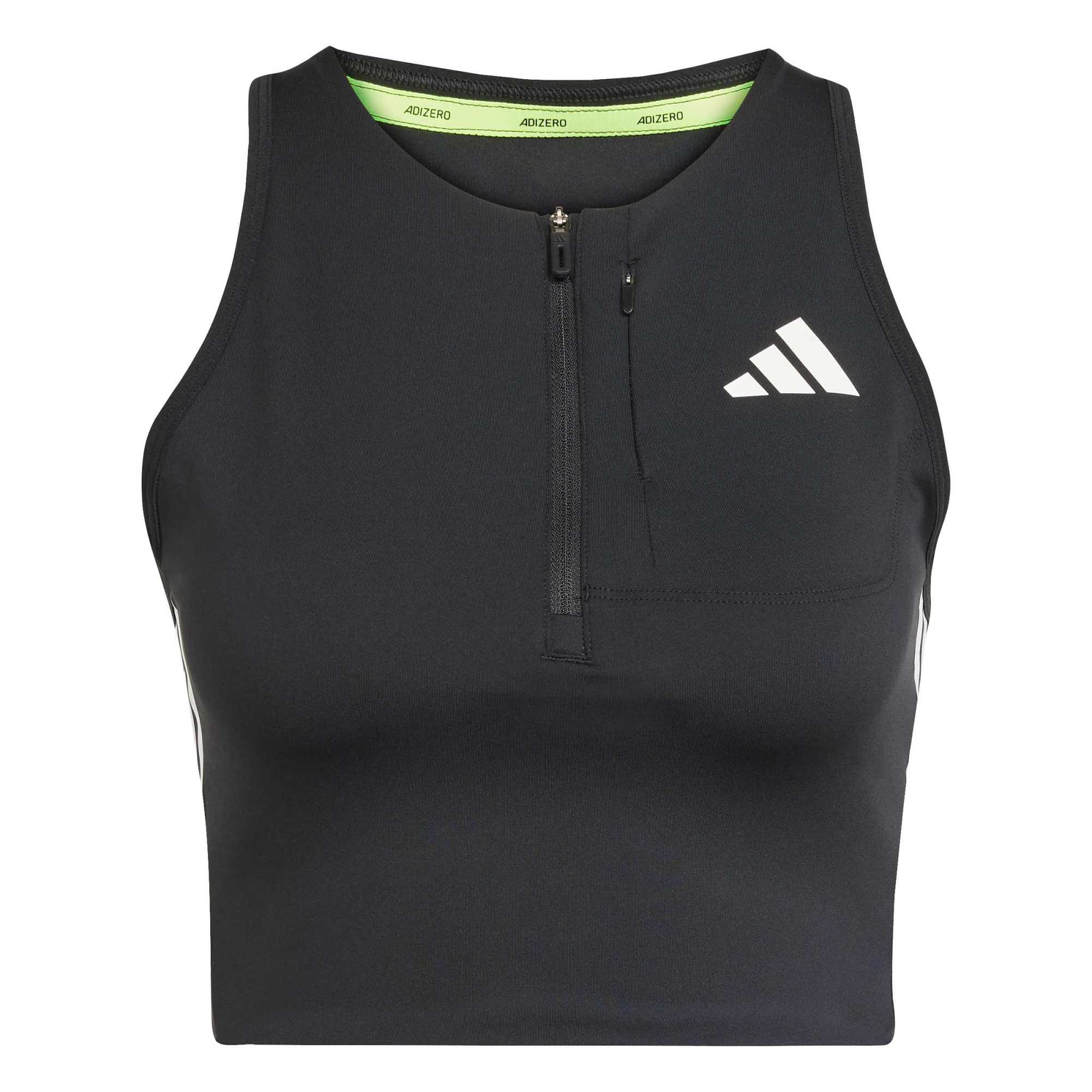 Crop top de running poche gel Adizero