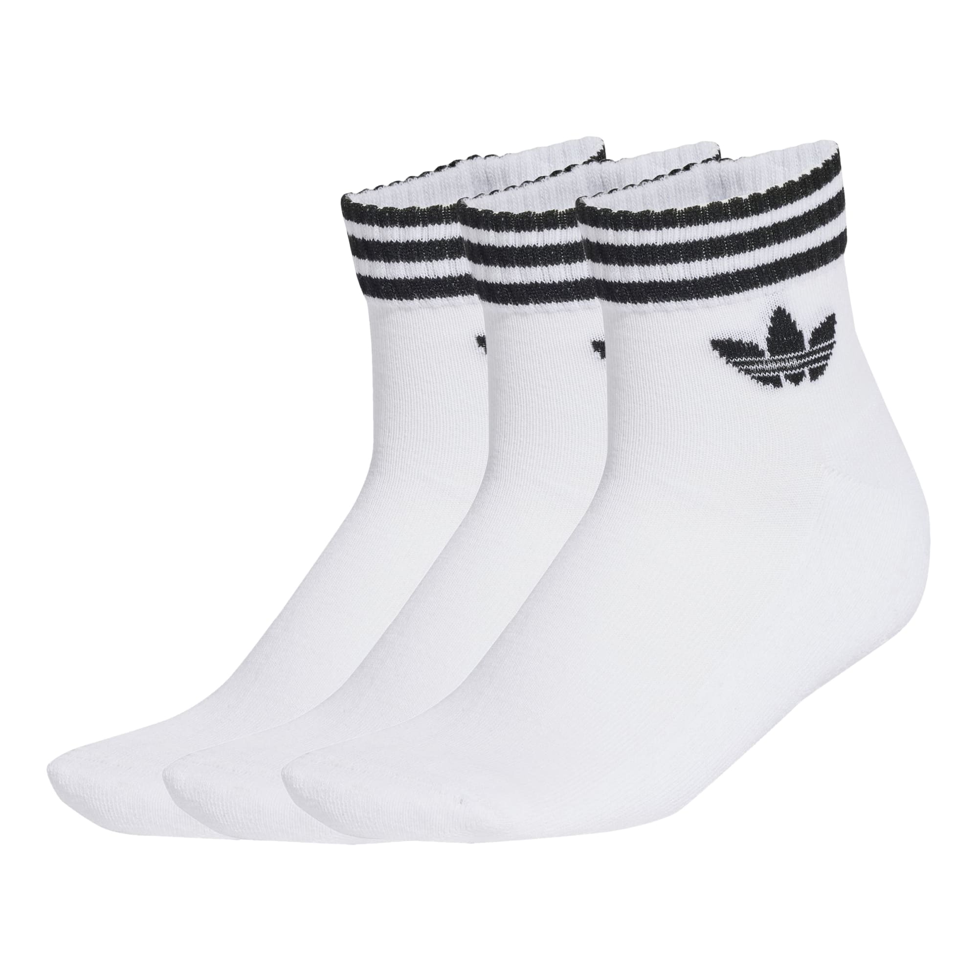 Socquettes 3 bandes (lot de 3 paires)