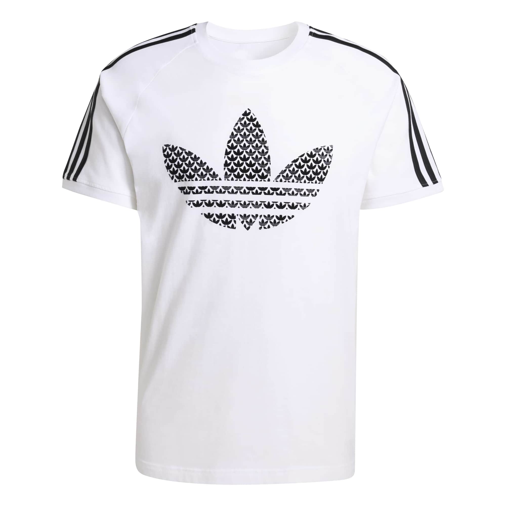 T-shirt 3 Bandes Imprimé Monogramme