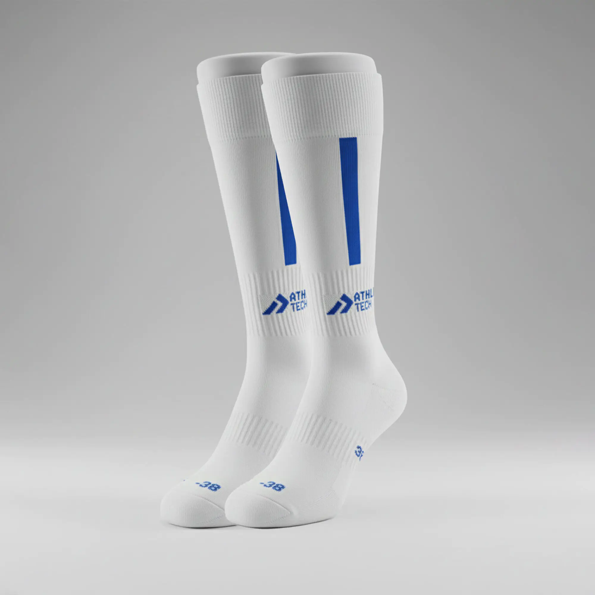 Chaussettes football avec revers