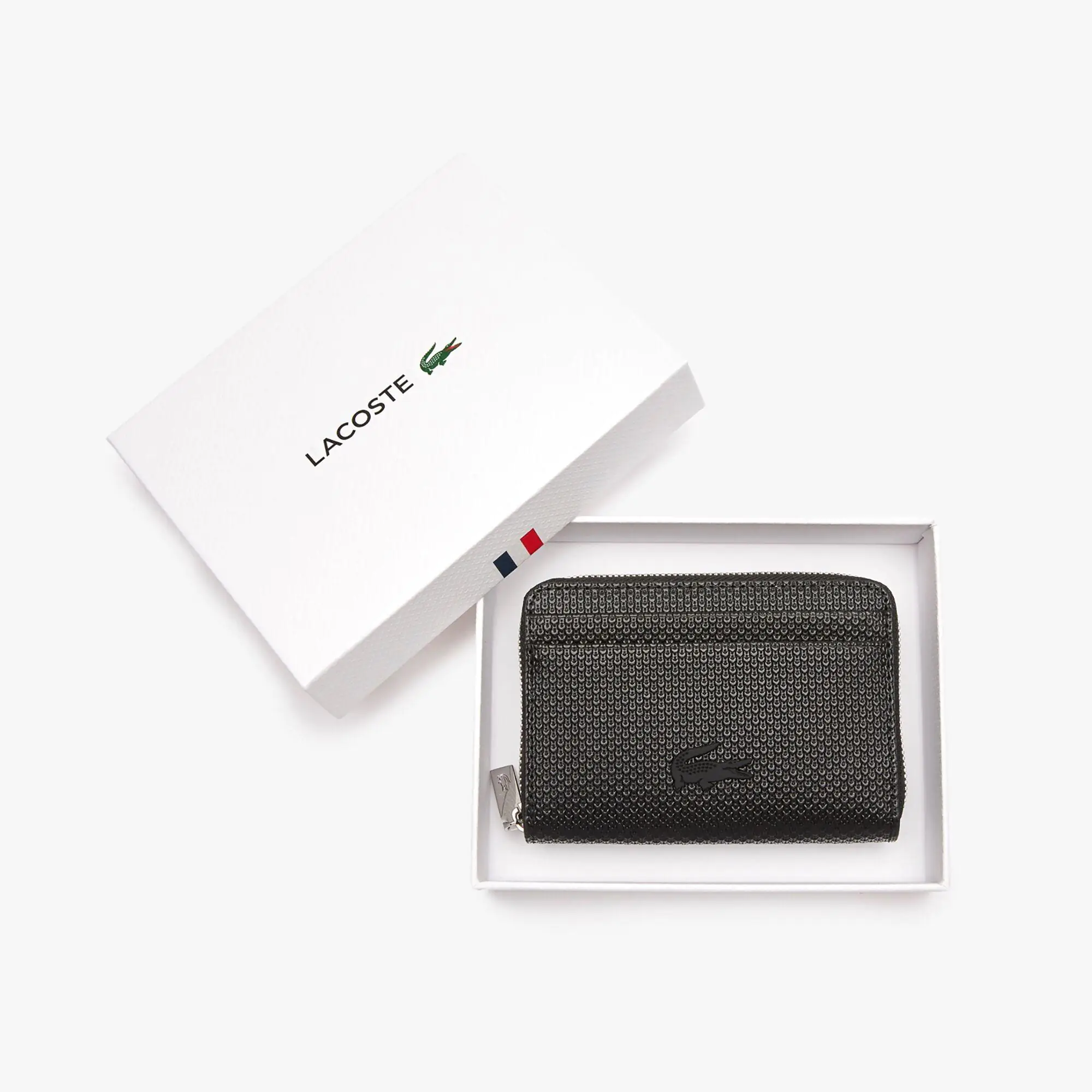 Portefeuille Chantaco zippé en cuir premium