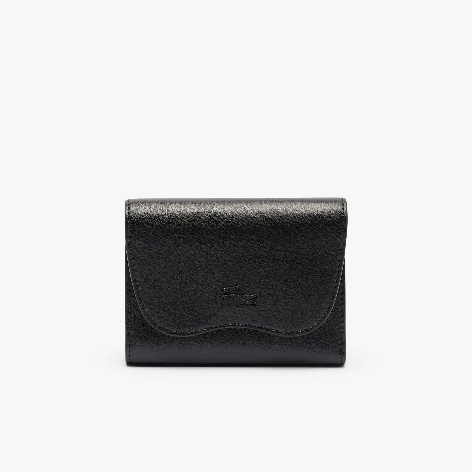 Portefeuille zippé Lora en cuir