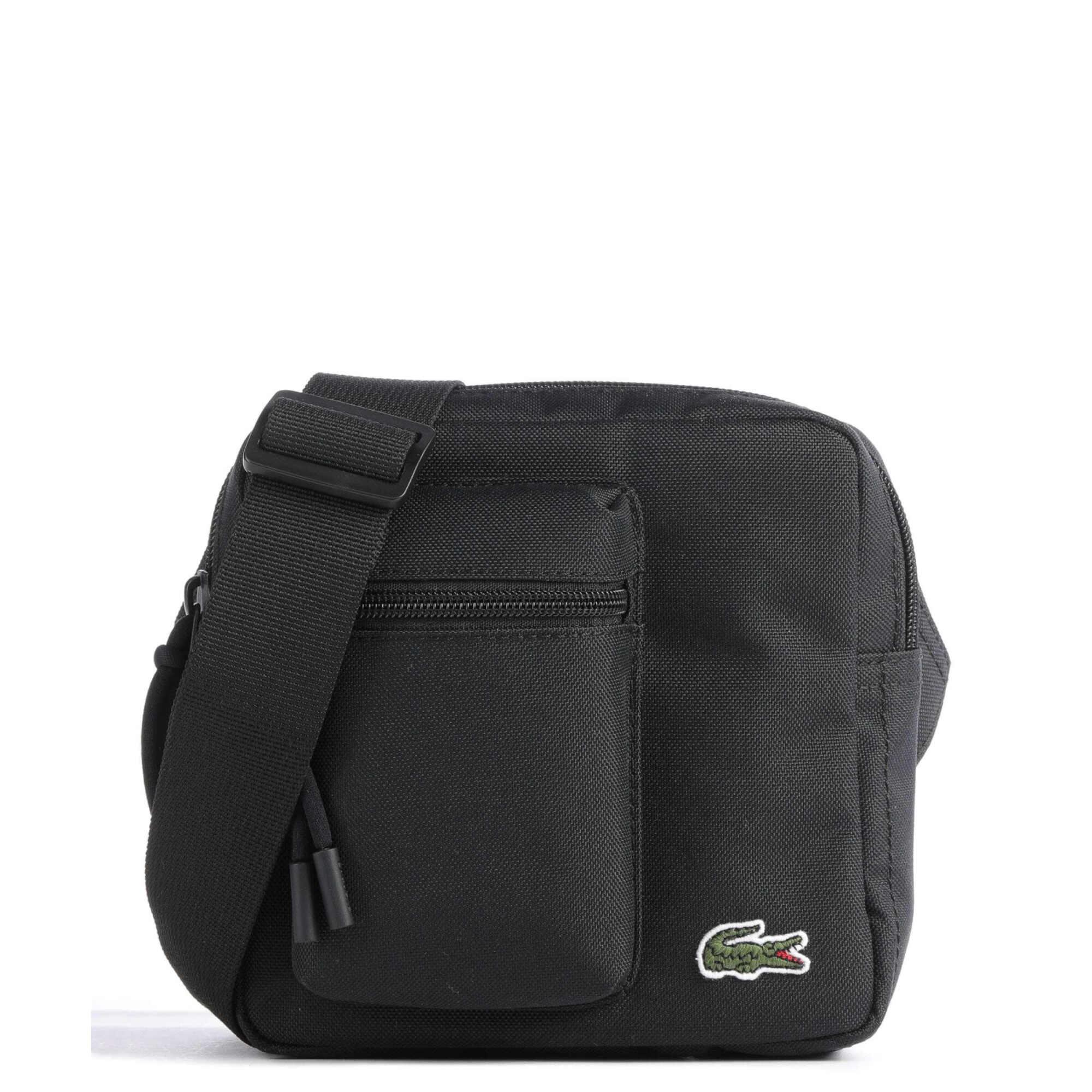 Sacoche zippée Lacoste avec bandoulière ajustable
