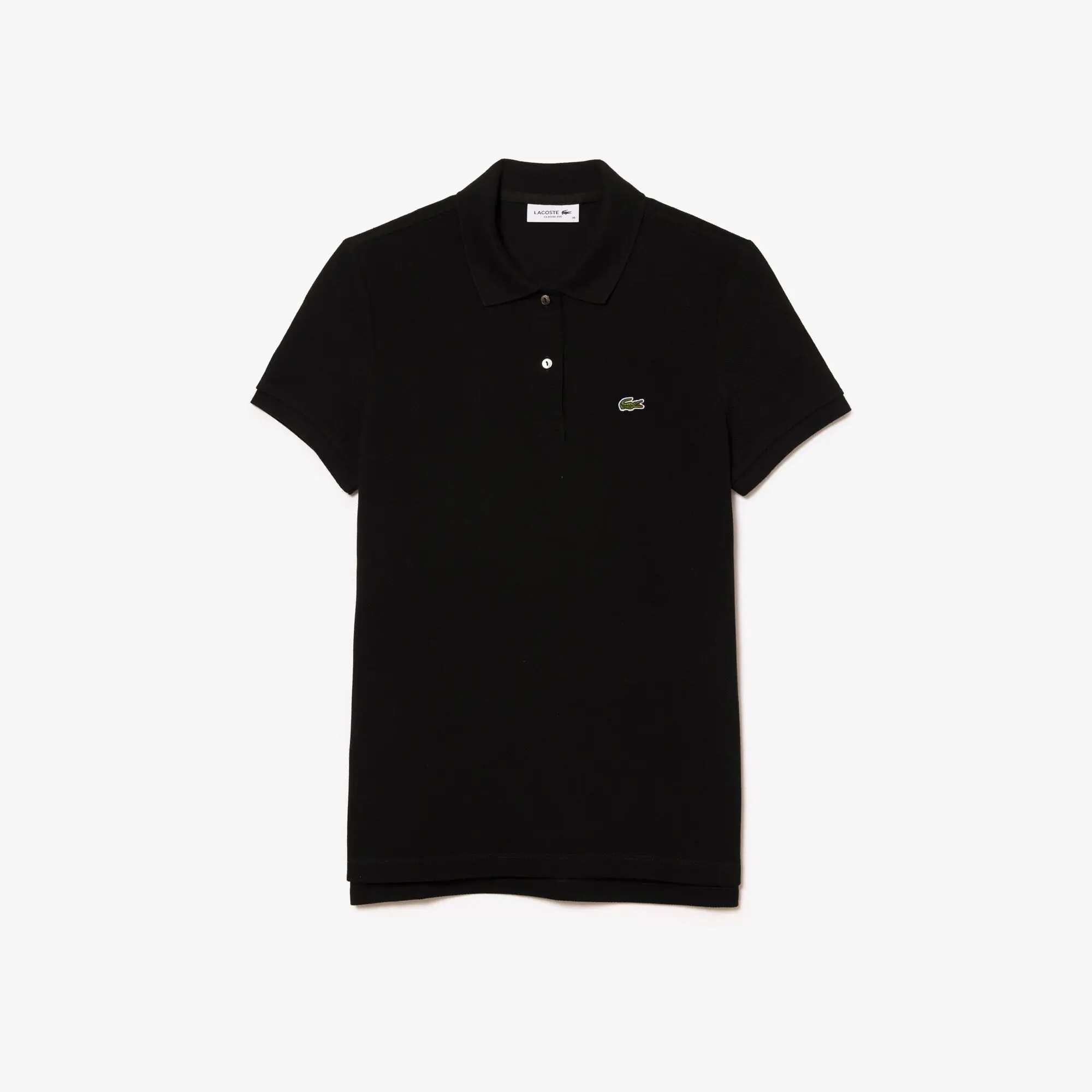 Polo regular fit en petit piqué de coton souple