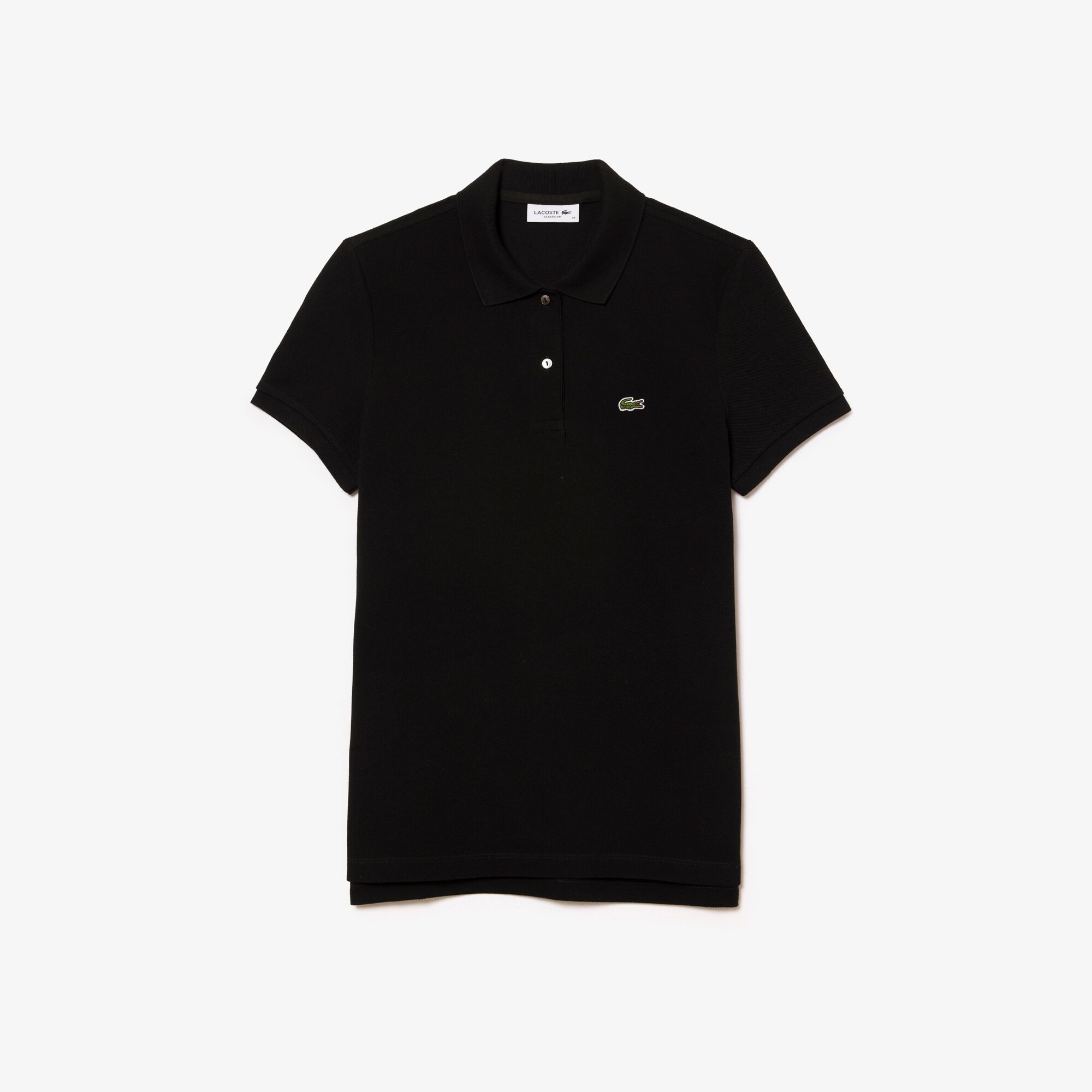 Polo regular fit en petit piqué de coton souple