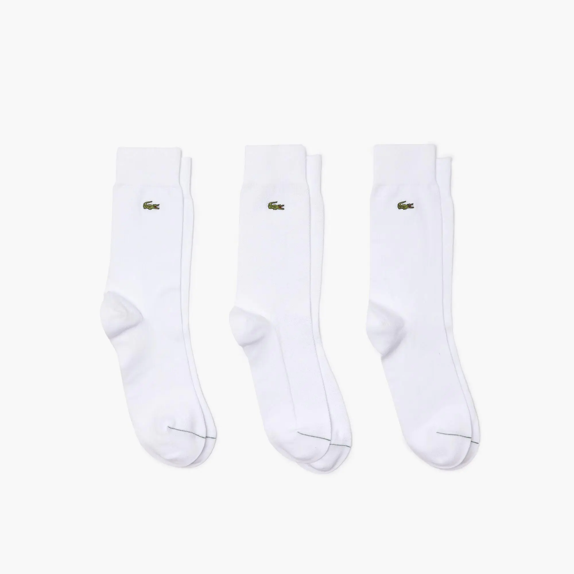 Chaussettes montantes en coton biologique (Lot de 3 paires)