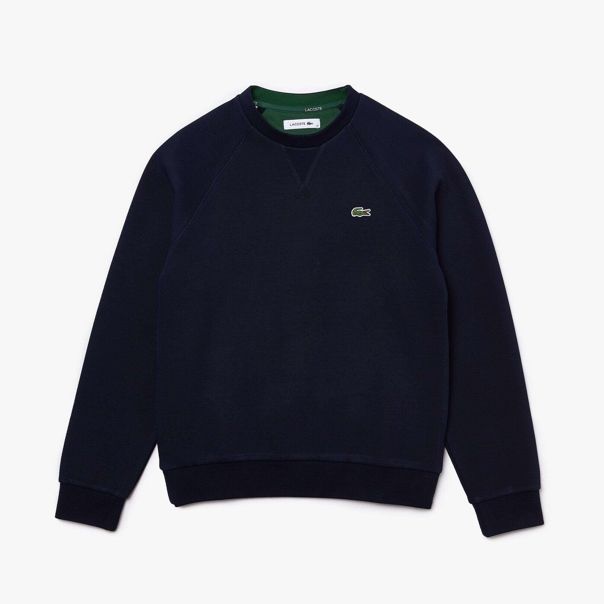Sweatshirt Jogger à col rond double face piqué
