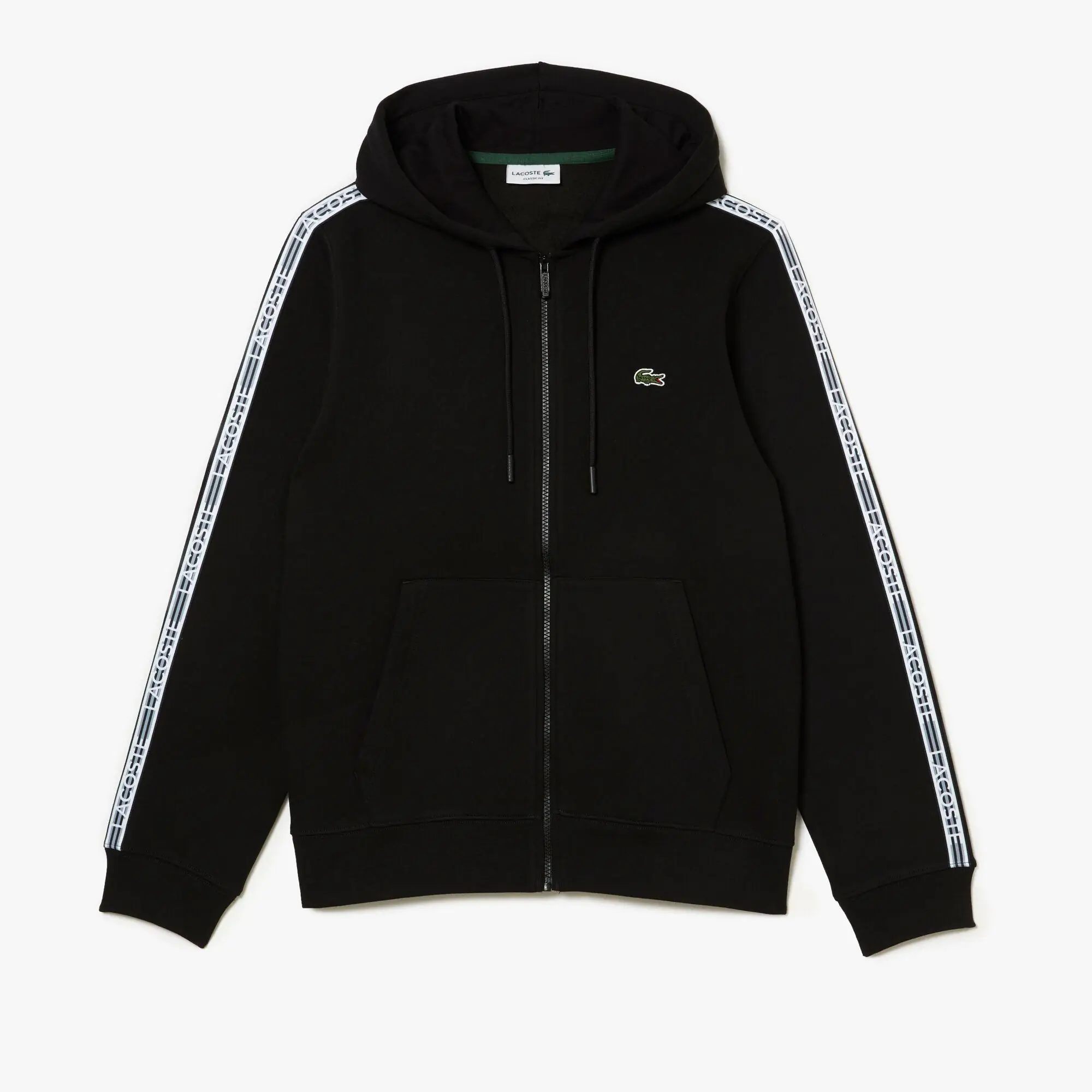Sweatshirt zippé à capuche classic fit