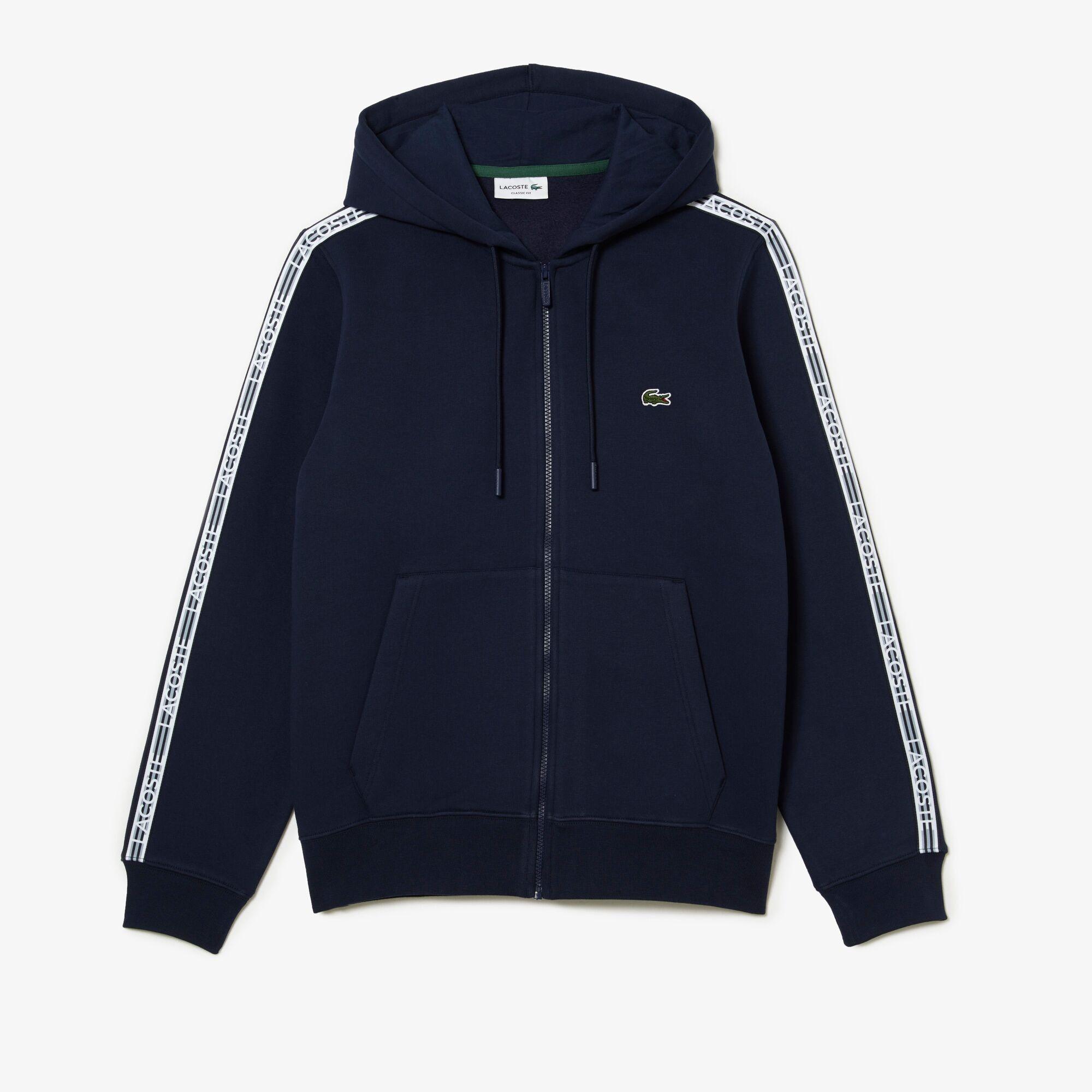 Sweatshirt zippé à capuche classic fit