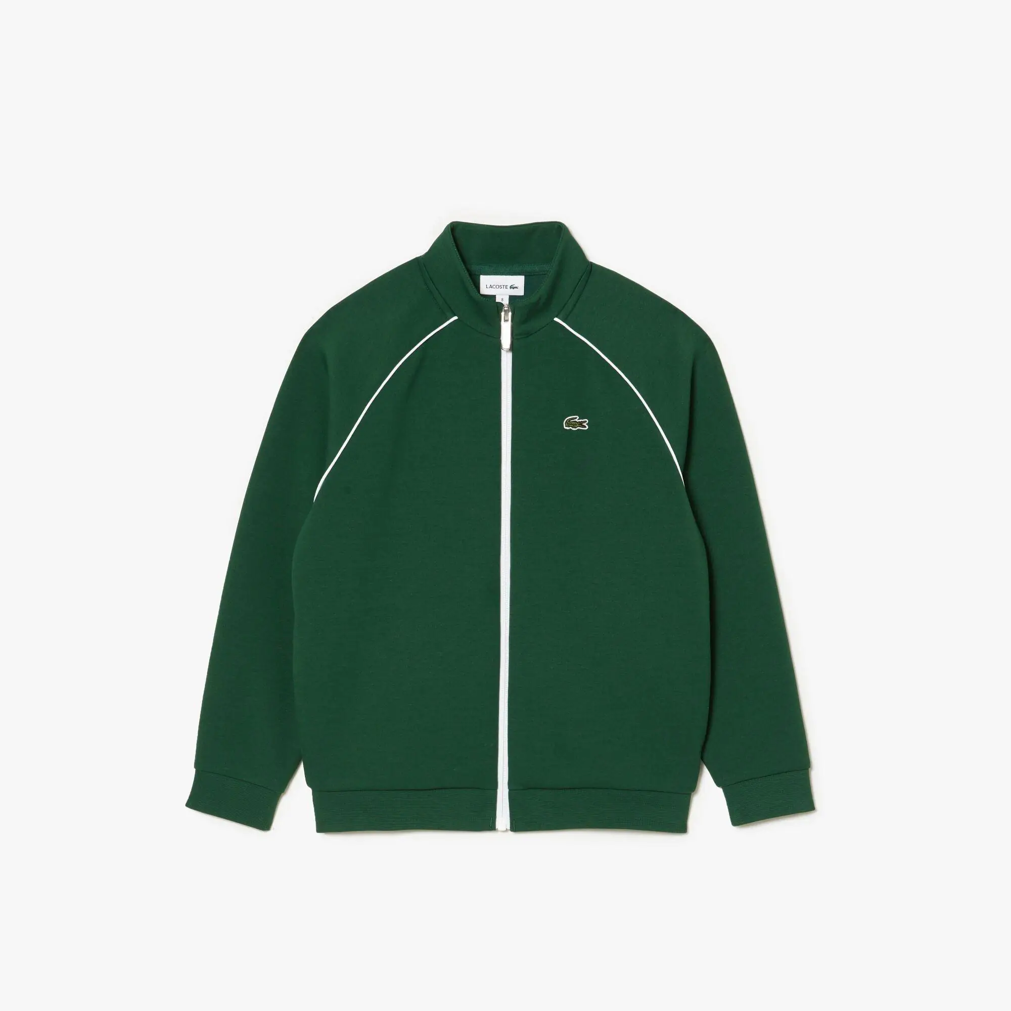 Sweatshirt Paris zippé détails contrastés