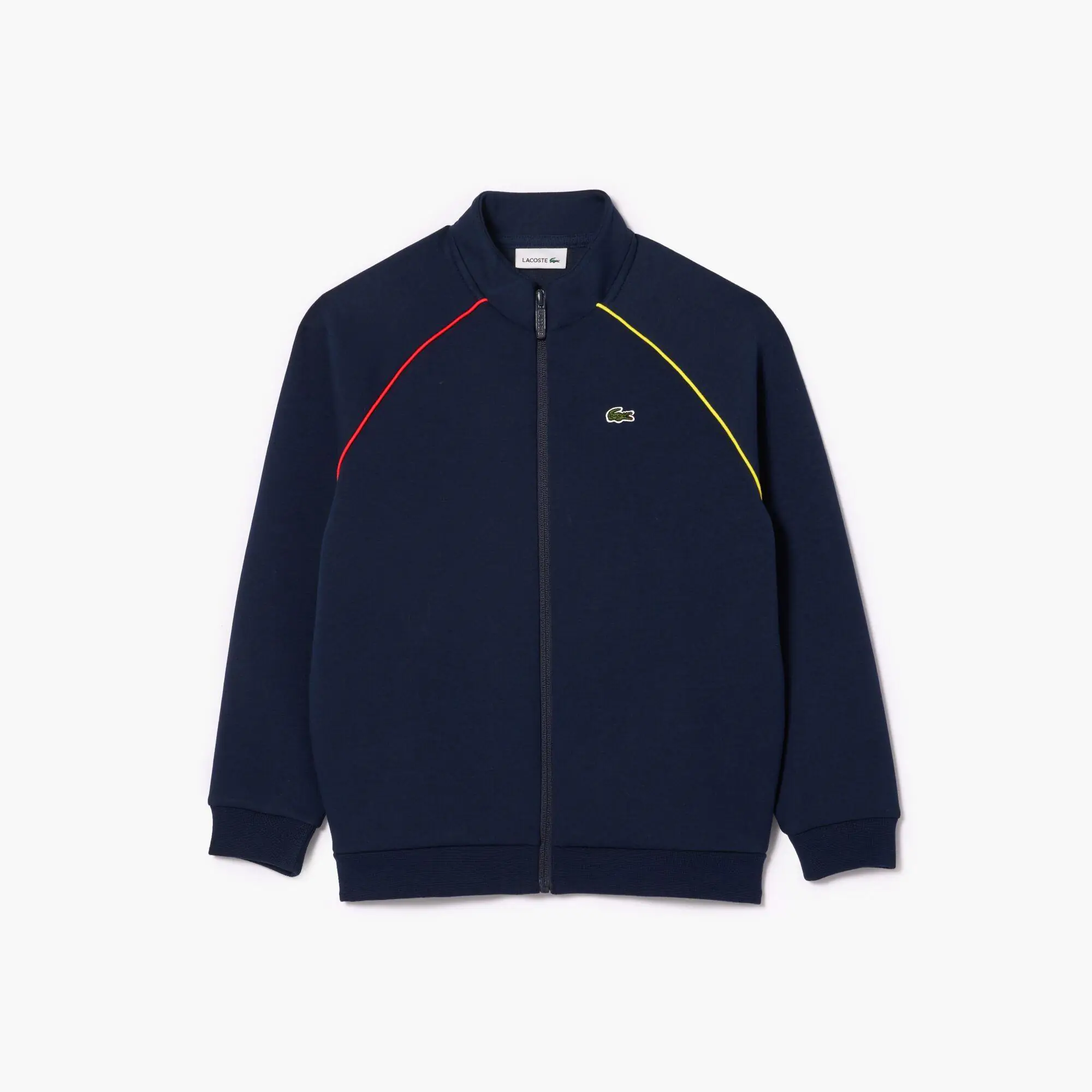 Sweatshirt Paris zippé détails contrastés