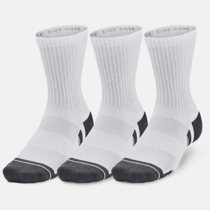 Chaussettes mi-hautes UA Performance (Lot de 3 paires)