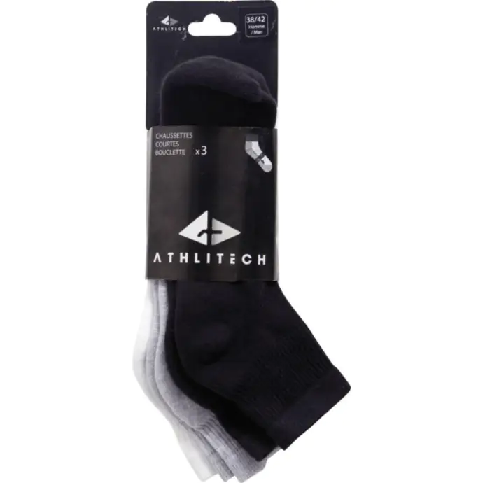 Chaussettes PK X 3 Court Epaisse
