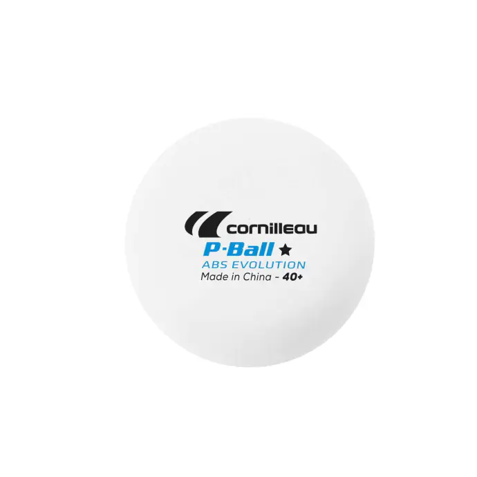 Lot de 6 balles de ping-pong ABS évolution