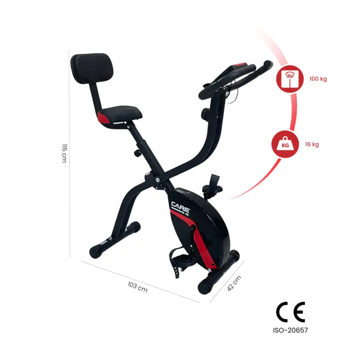 Vélo d'appartement pliable CV315