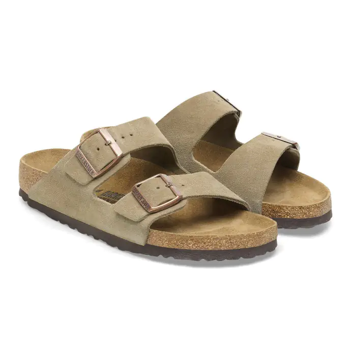 Claquette Arizona Suede Leather