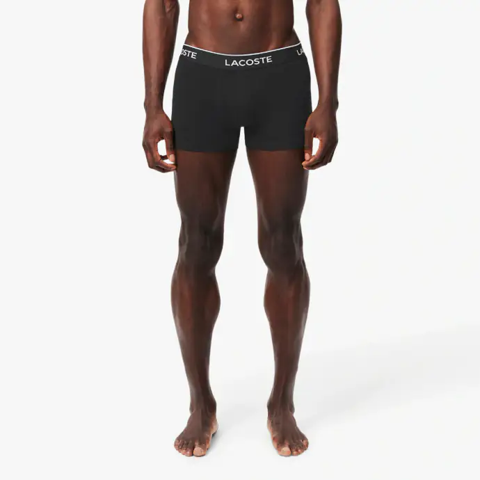 Lot de 3 boxers courts coton stretch