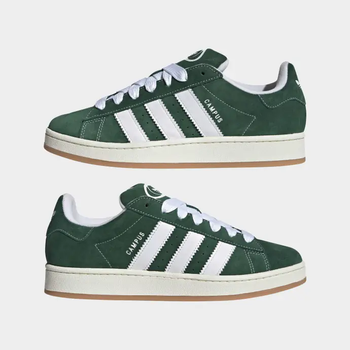 adidas gazelle silver green womens Adidas Campus 00S « Chalk White Brown » main image 0