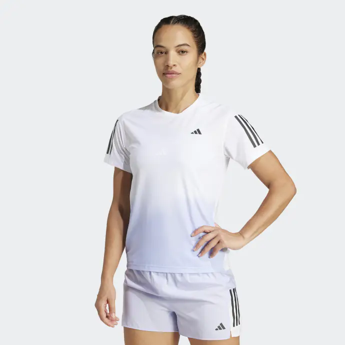 T-shirt Colorblock Own the Run CLIMACOOL