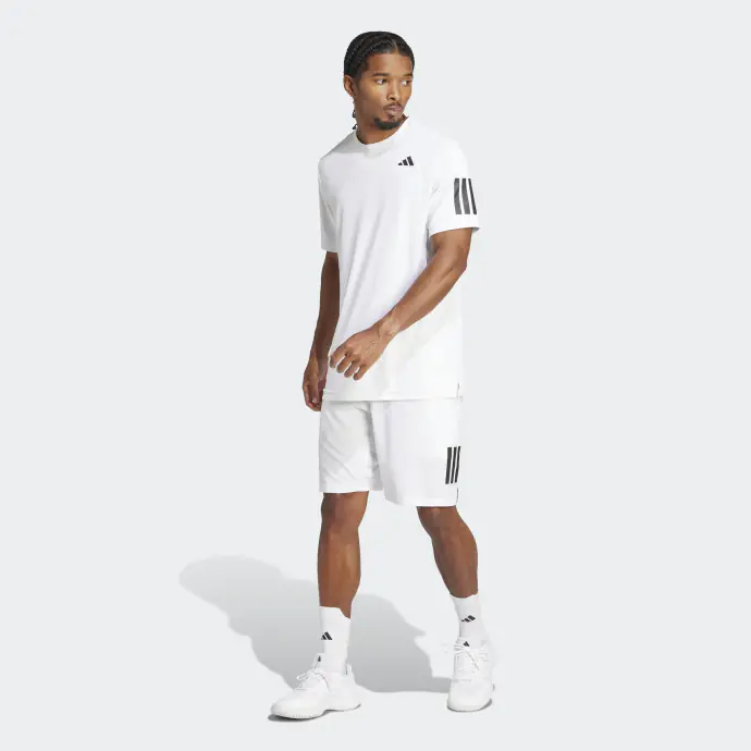T-shirt Club Tennis Climacool 3 bandes