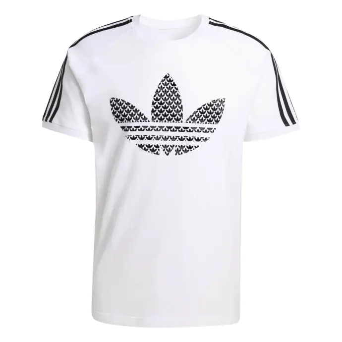 T-shirt 3 Bandes Imprimé Monogramme