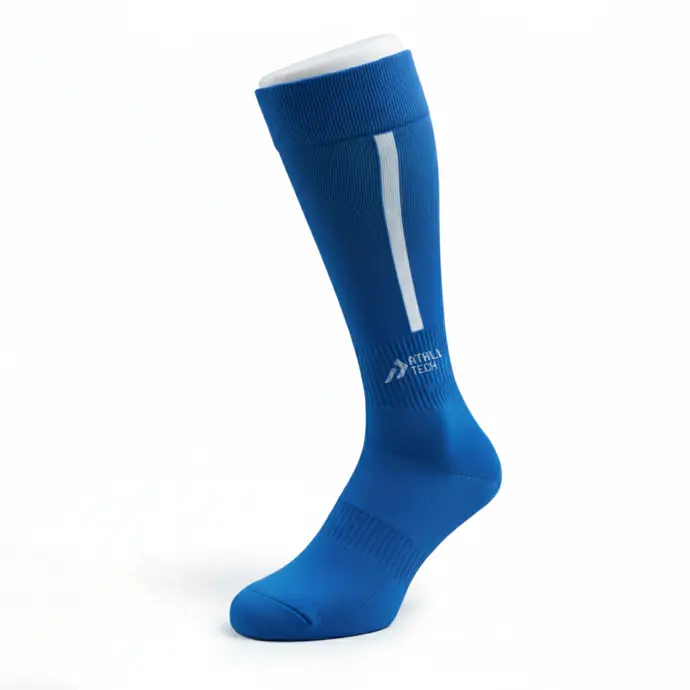 Chaussettes football avec revers