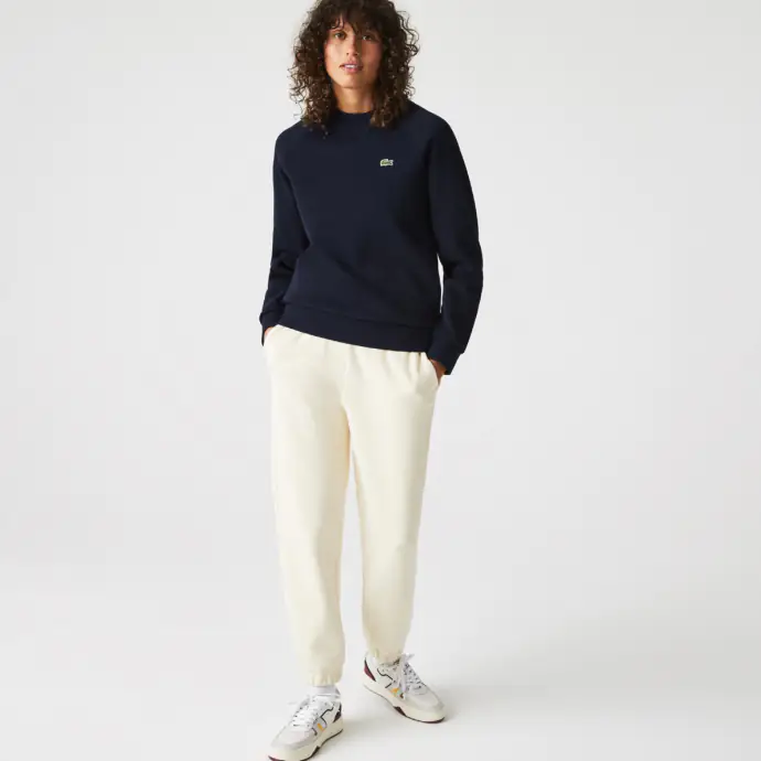 Sweatshirt Jogger à col rond double face piqué
