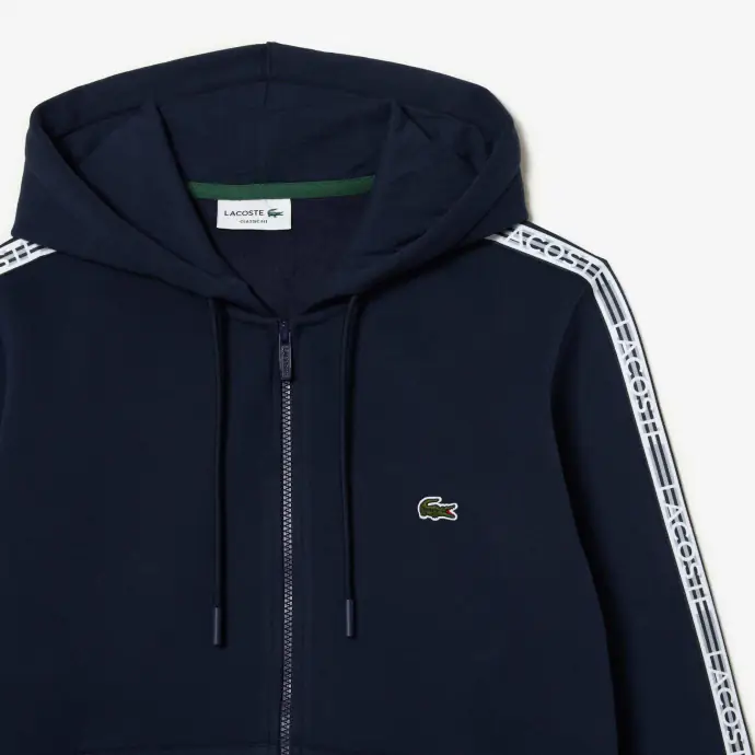 Sweatshirt zippé à capuche classic fit