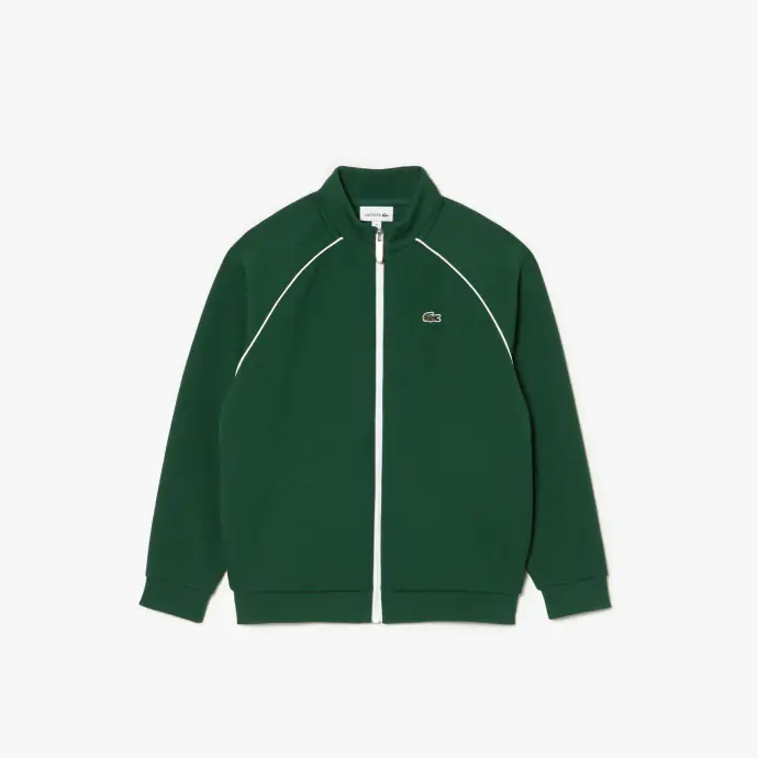 Sweatshirt Paris zippé détails contrastés
