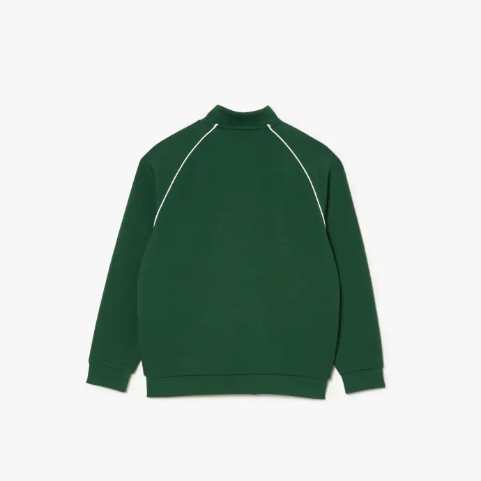 Sweatshirt Paris zippé détails contrastés