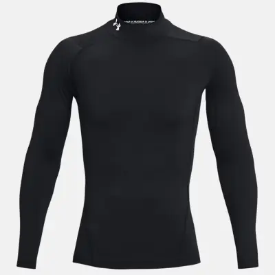 T-shirt à manches longues HeatGear Compression Mock