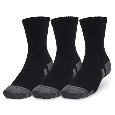 Chaussettes mi-hautes UA Performance (Lot de 3 paires)