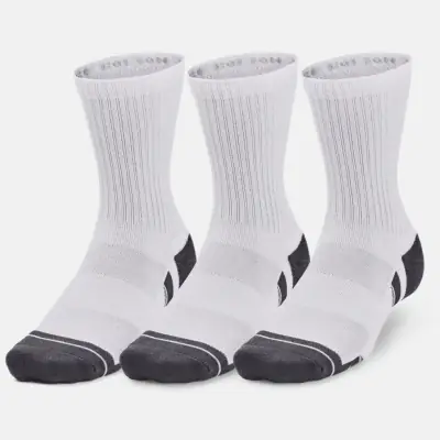 Chaussettes mi-hautes UA Performance (Lot de 3 paires)