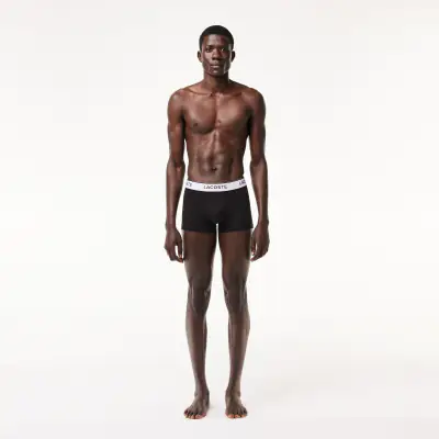 Boxer court avec ceinture contrastée (Lot de 3)