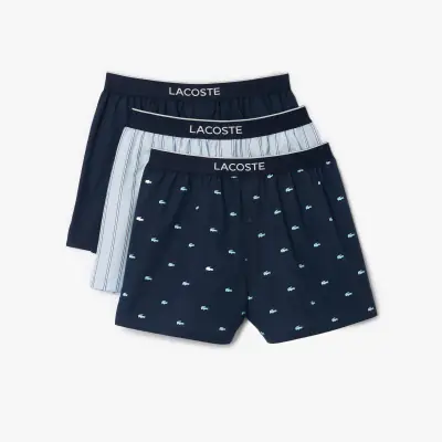 Boxer en popeline de coton (Lot de 3)