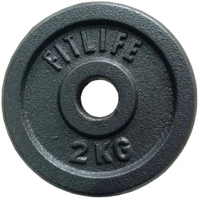 Disque de fonte Fitlife 2 kg