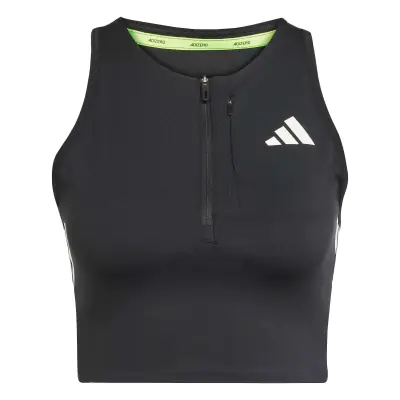 Crop top de running poche gel Adizero
